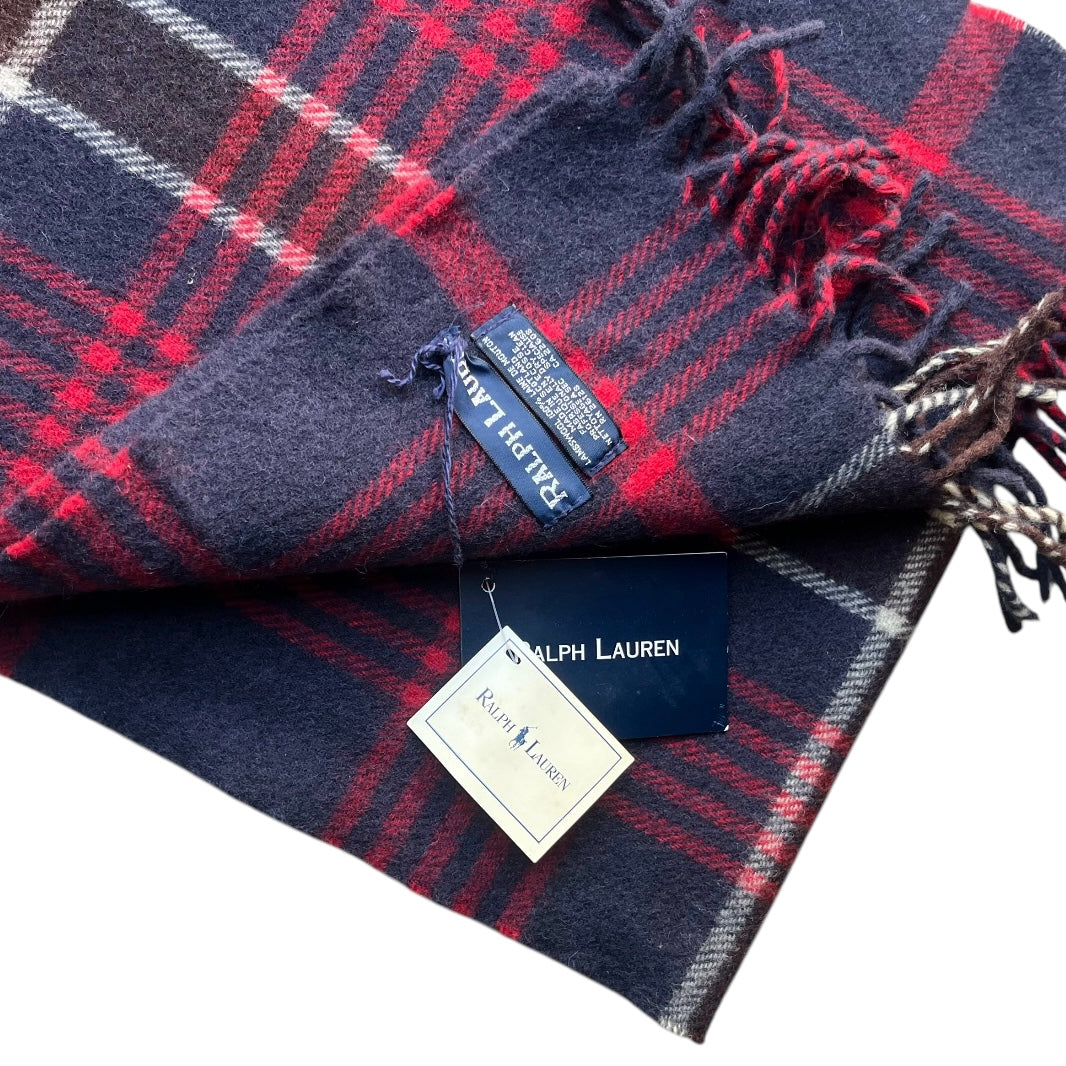 90's Ralph Lauren / Wool Scarf (deadstock)