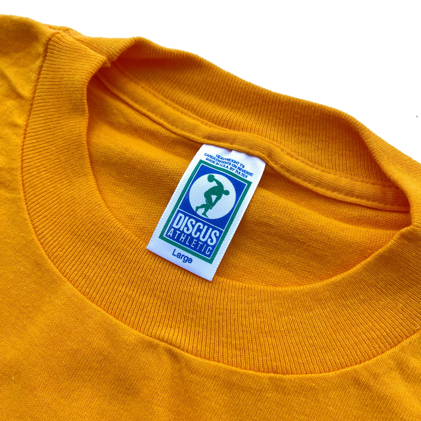 90's DISCUS ATHLETIC / Heavy Weight S/S Tee (dead stock) USA製