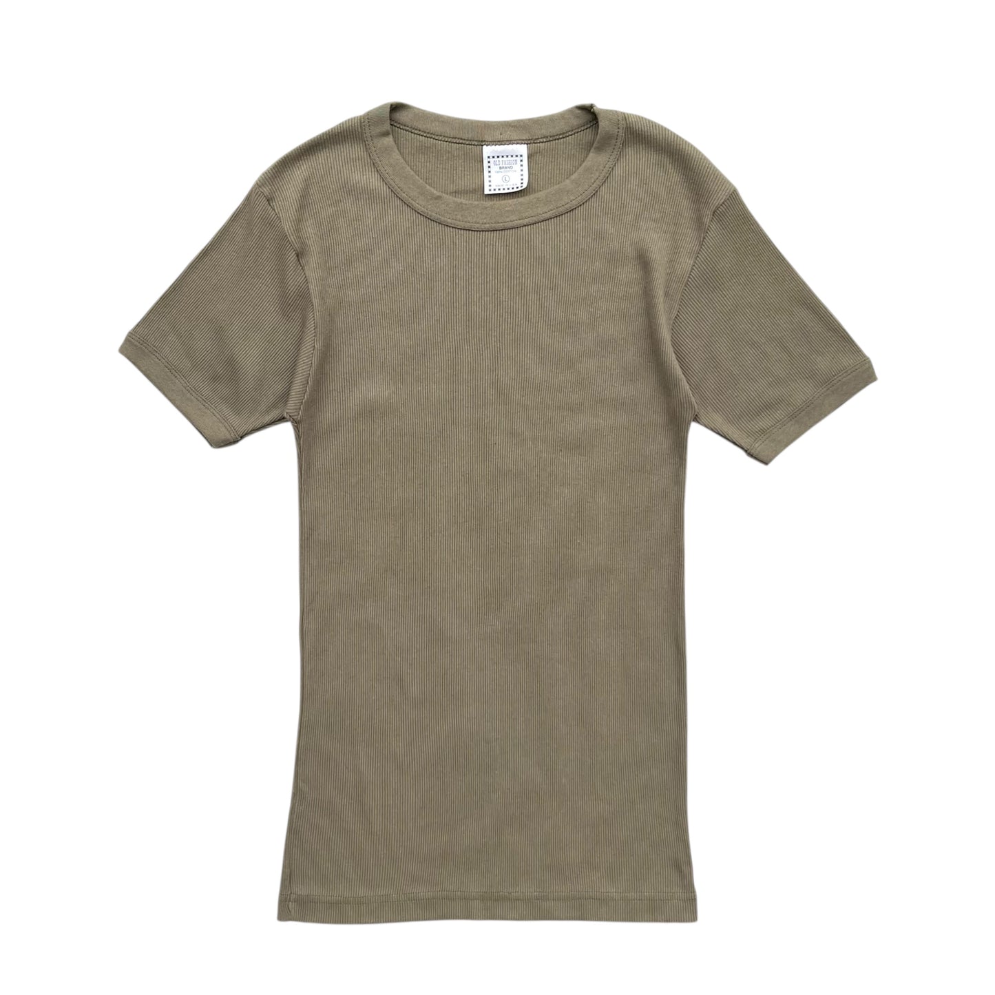 90-00's OLD FASHION / Rib Tee (deadstock) USA製