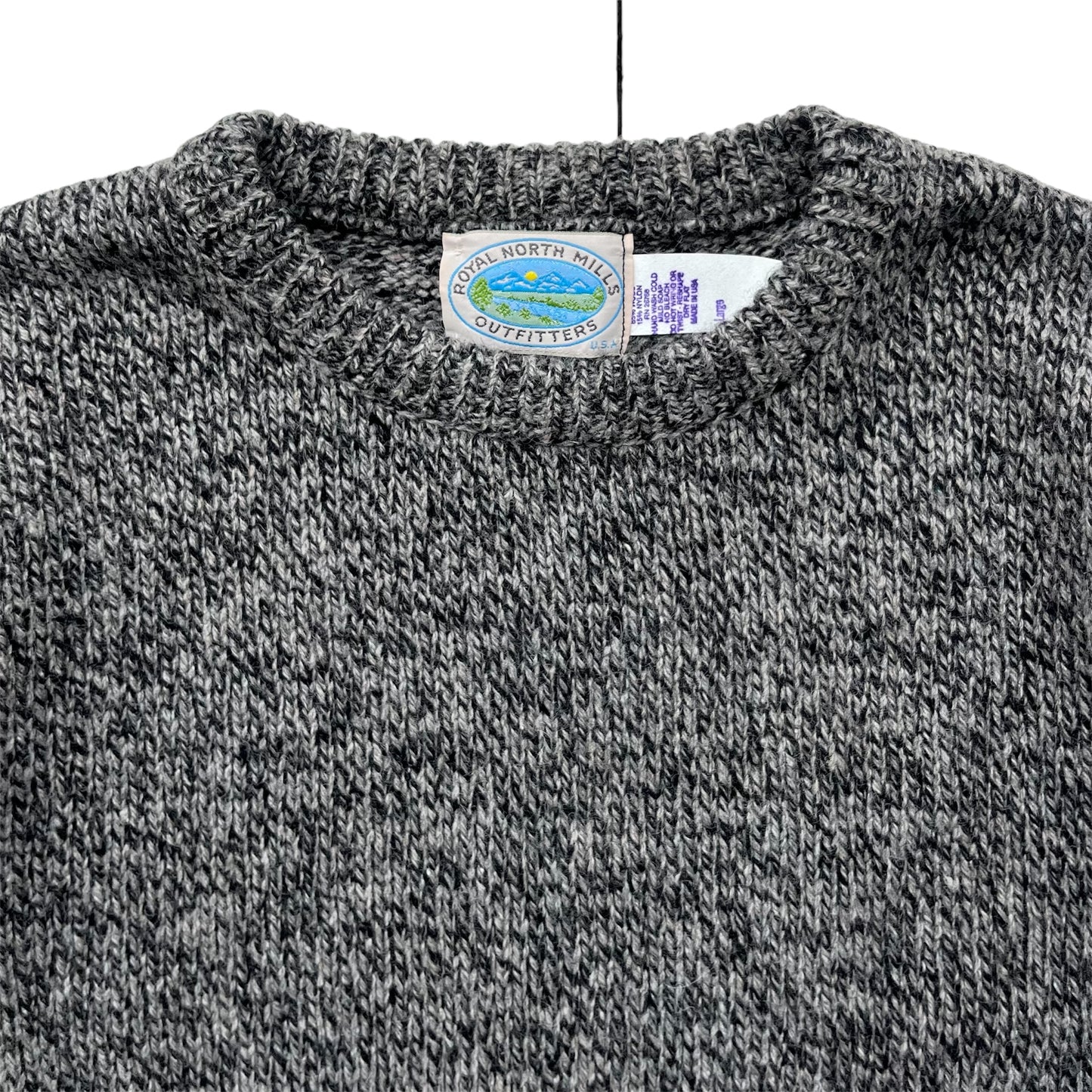 90-00's ROYAL NORTH MILLS OUTFITTERS / Wool Sweater (dead stock) USA製