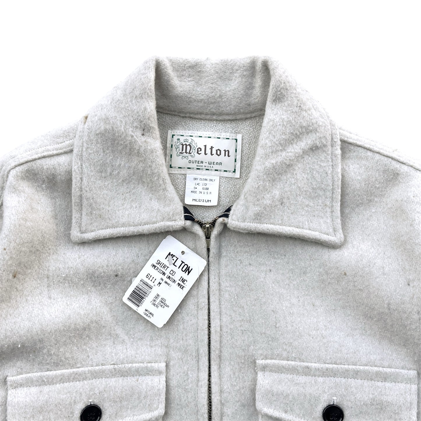 90's Melton / Wool Jacket (dead stock) USA製