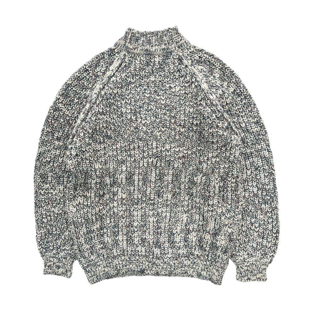 90's HIGHLAND CLUB / Highneck Wool Sweater (deadstock) イングランド