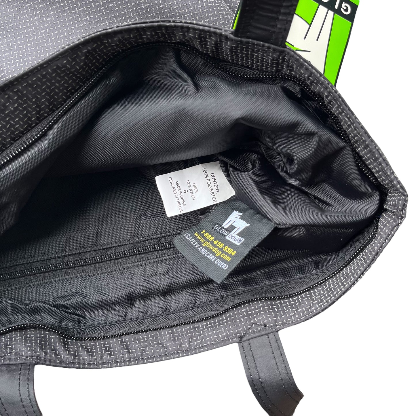 GLOW DOG / illumiNITE Reflective Tote Bag