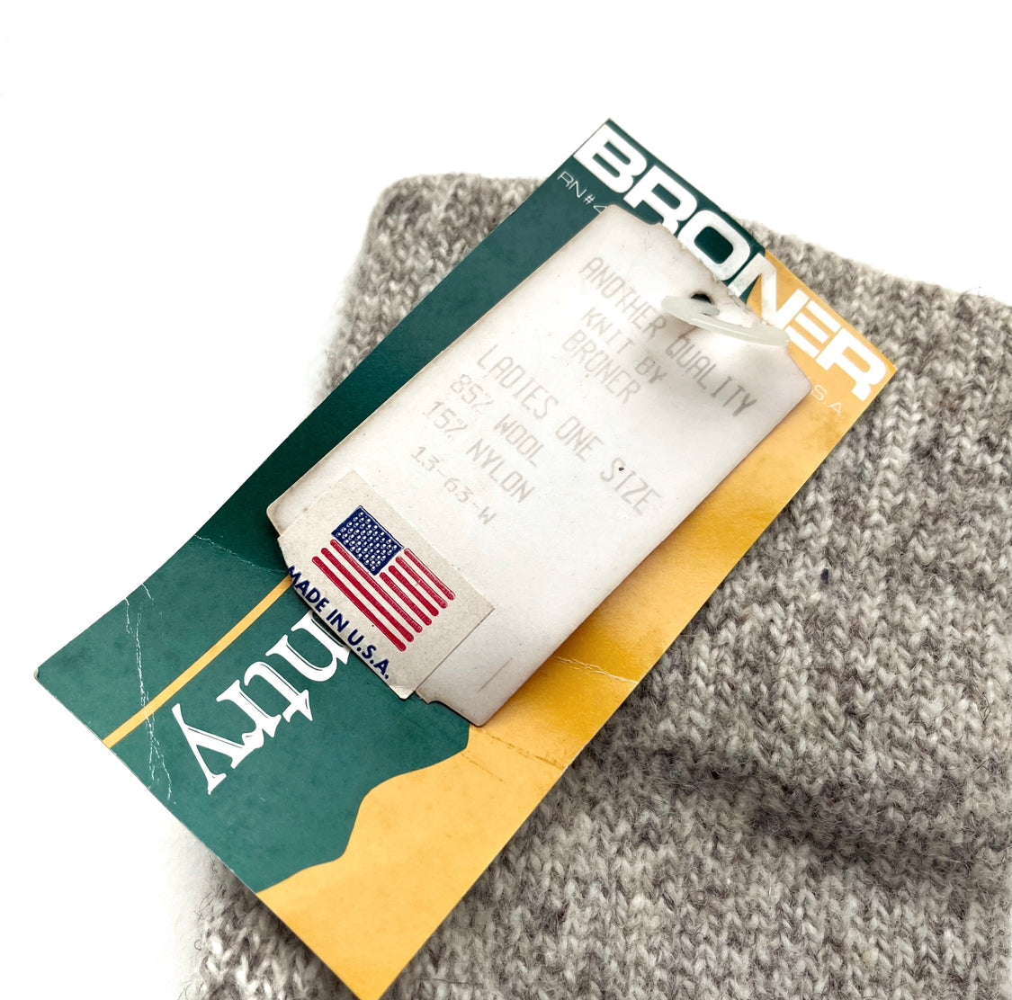 90's BRONER / Wool Mitten (deadstock) USA製