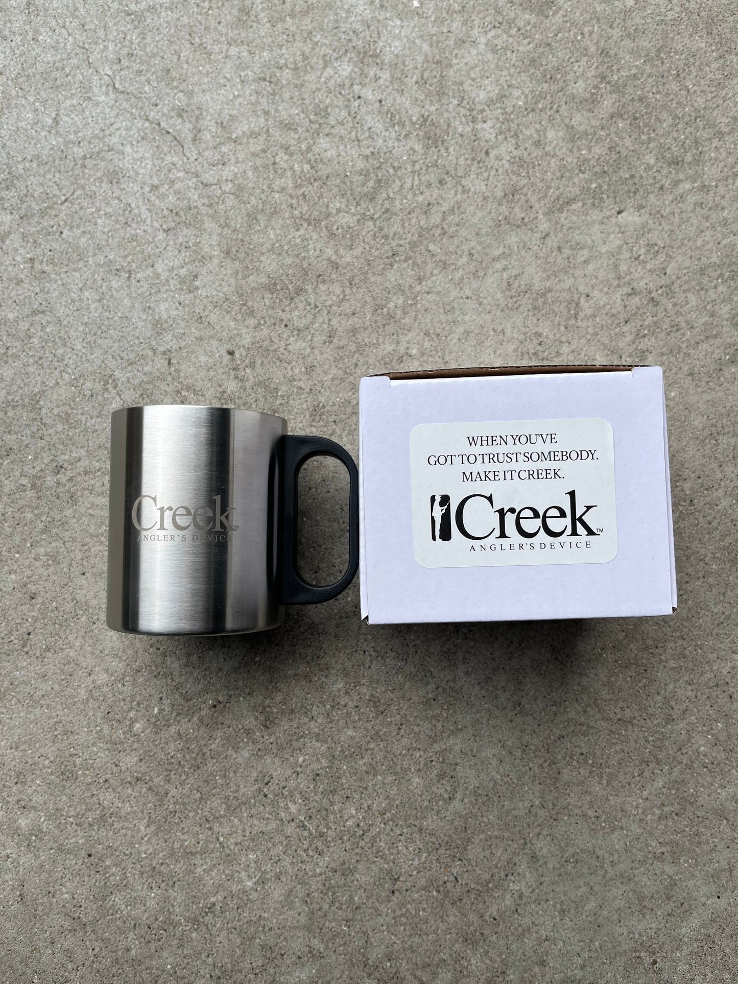Creek Angler's Device / Stainless Mug (new)