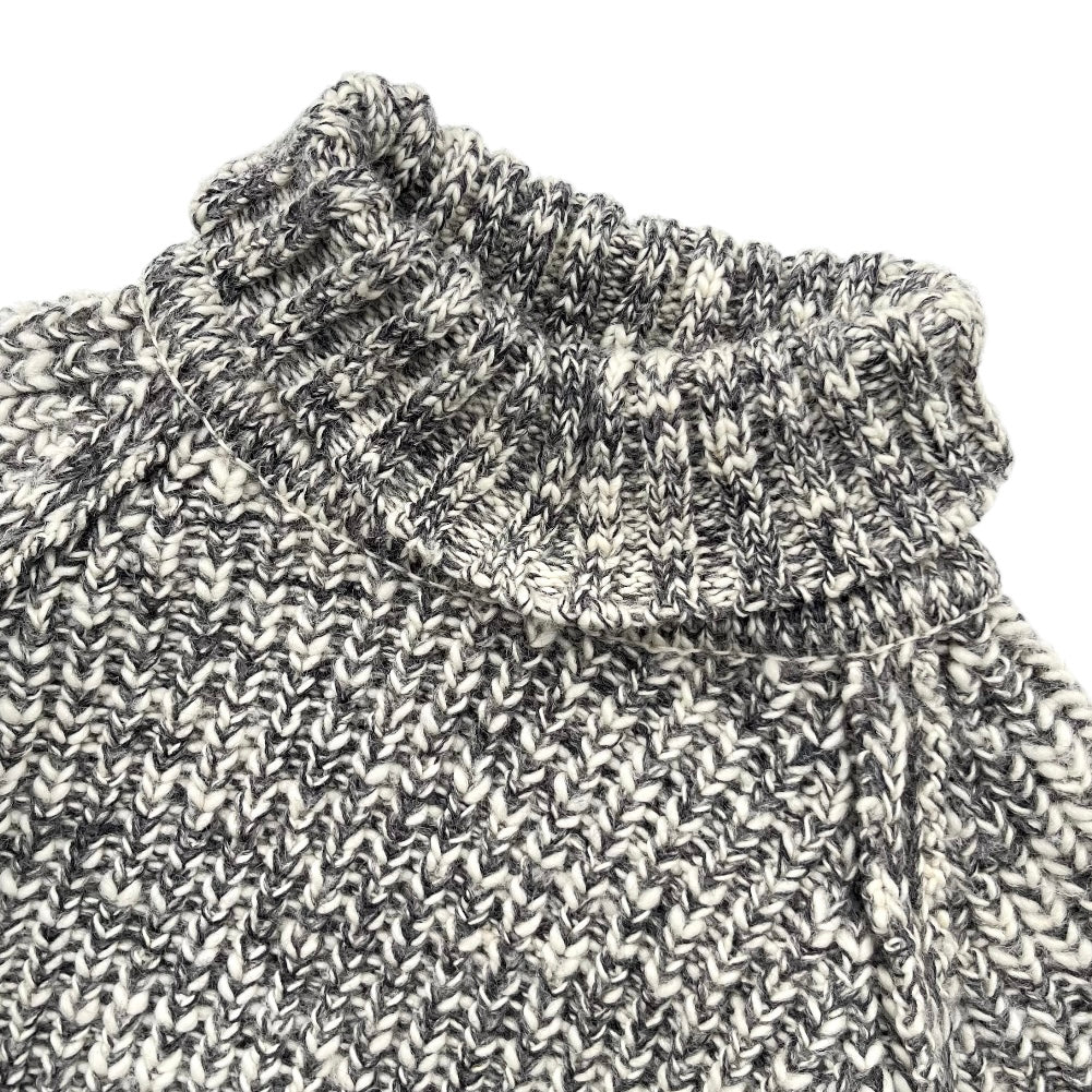 90-00's HIGHLAND CLUB / Turtleneck Wool Sweater (deadstock) イングランド製