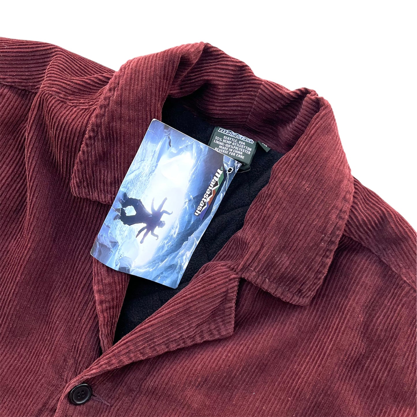 90-00's MANASTASH  /  Hemp Jacket  (deadstock)