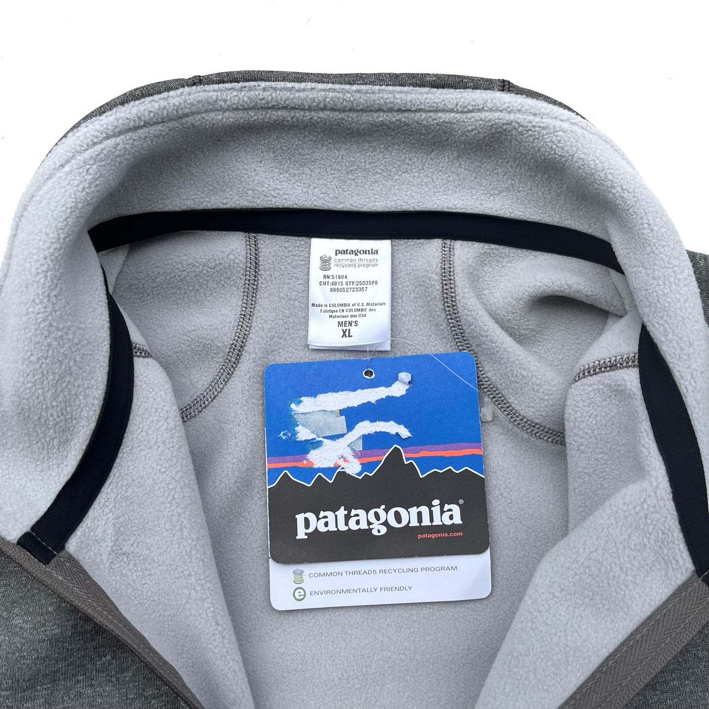 08's patagonia / M's Stretch Velocity Zip Neck (dead stock)