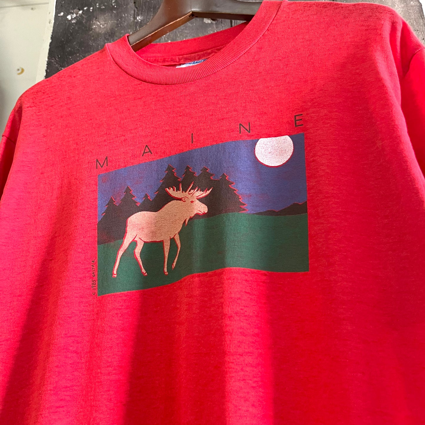 80's Hanes / S/S TEE (used) USA製