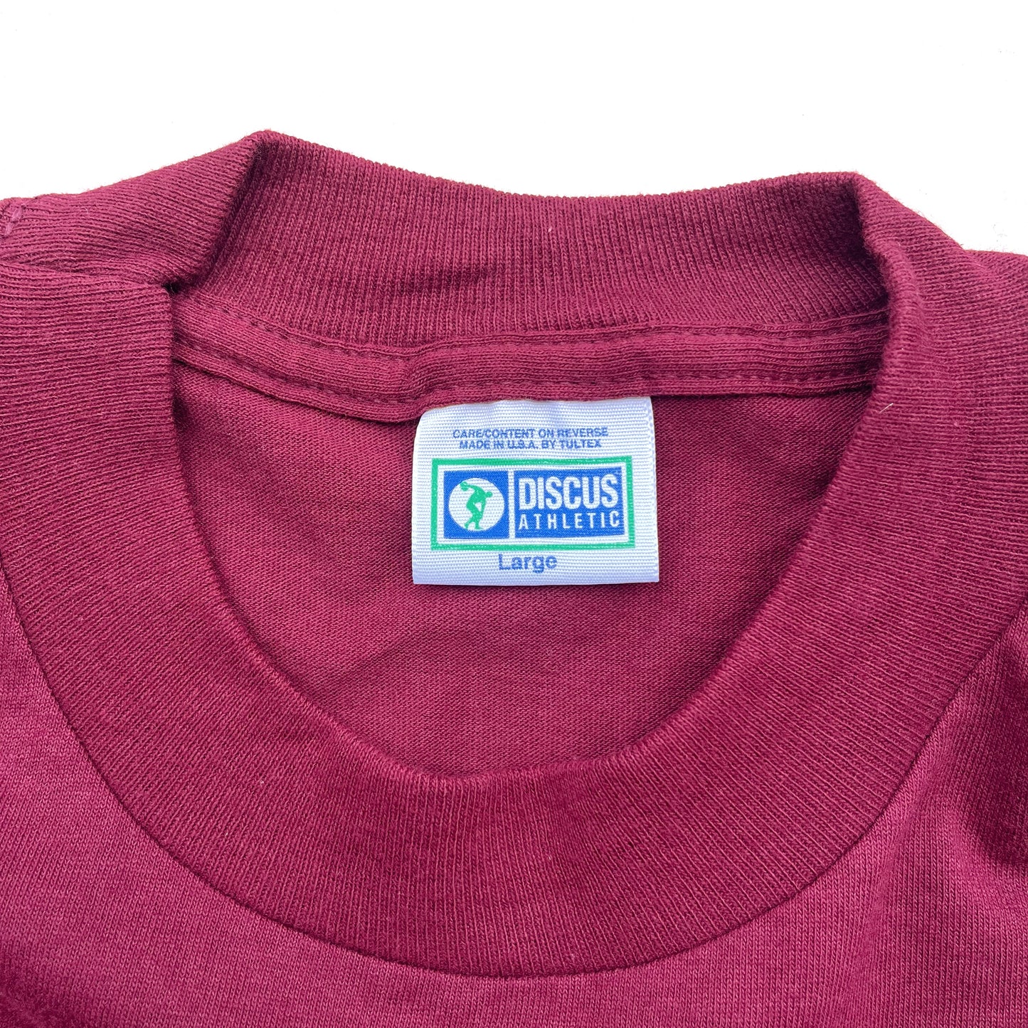 90's DISCUS ATHLETIC / Pocket S/S Tee (dead stock) USA製