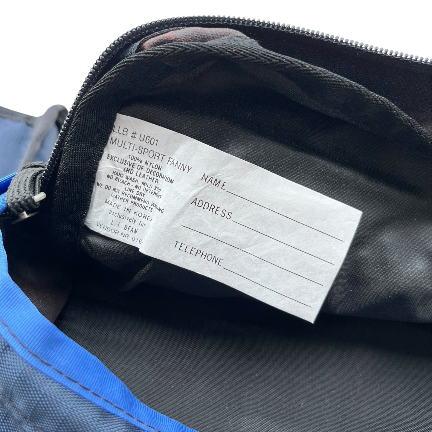 90's L.L.Bean / Waist Bag (deadstock) USA製