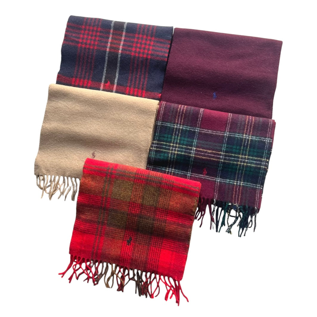90's Ralph Lauren / Wool Scarf (deadstock)