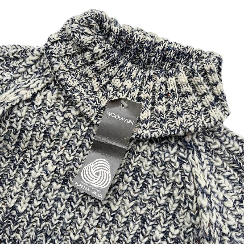 90's HIGHLAND CLUB  /  Turtleneck Wool Sweater (deadstock) イングランド製