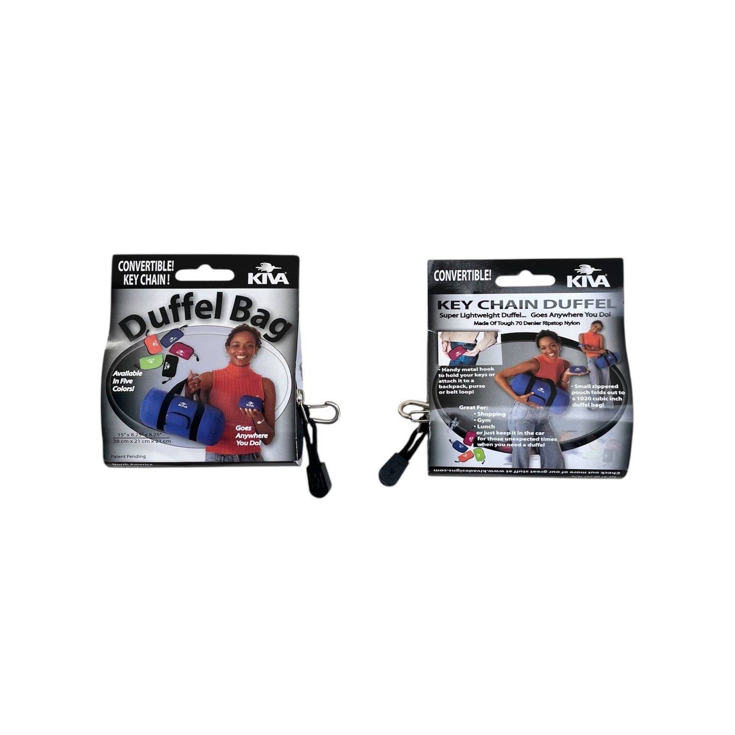 90's KIVA DESIGNS / KEY CHAIN DUFFLE (deadstock)