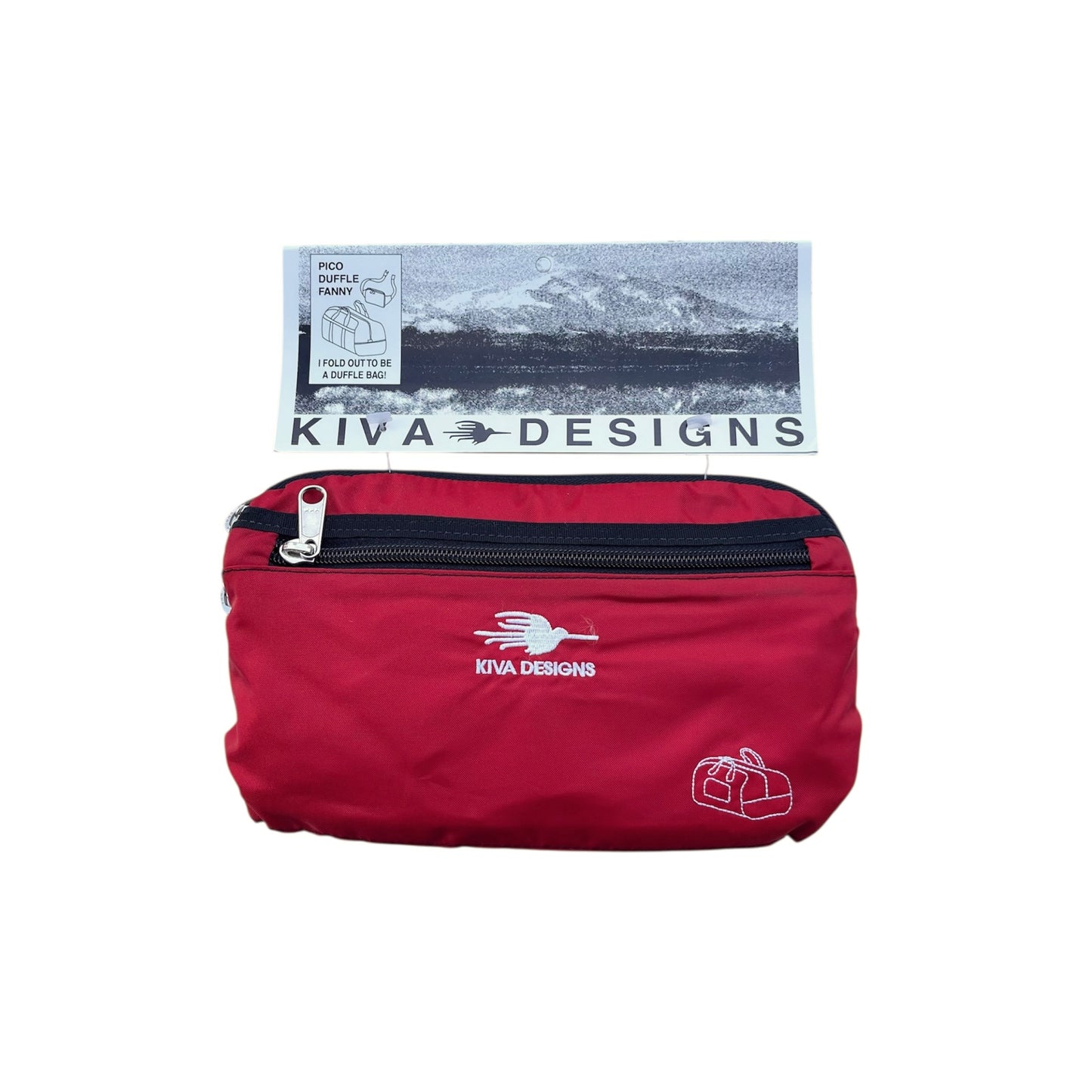 90's KIVA DESIGNS / PICO DUFFLE FANNY (deadstock)