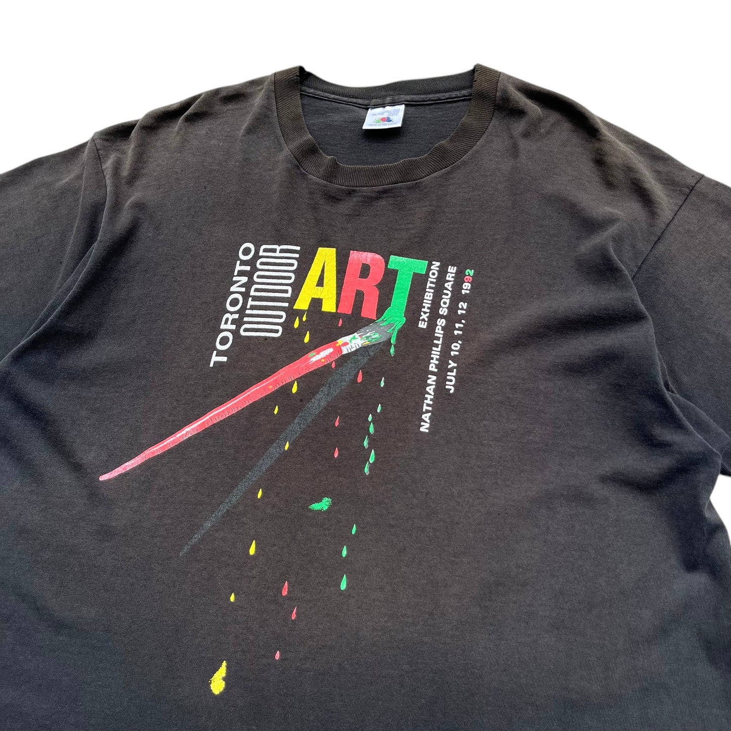 80's FRUIT OF THE LOOM / S/S Tee (used) CANADA製