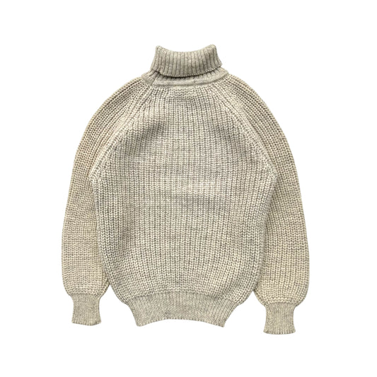 90's HIGHLAND CLUB / Turtleneck Wool Sweater (deadstock)イングランド製