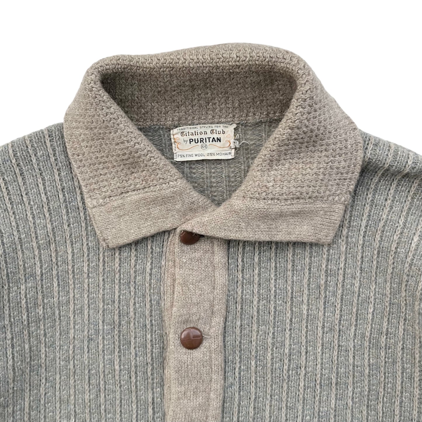 60's Citation Club by PURITAN / Mohair Cardigan (used)