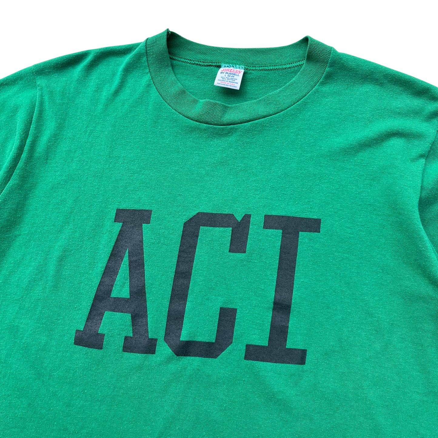 80-90's "ACI" Tee (used) USA製