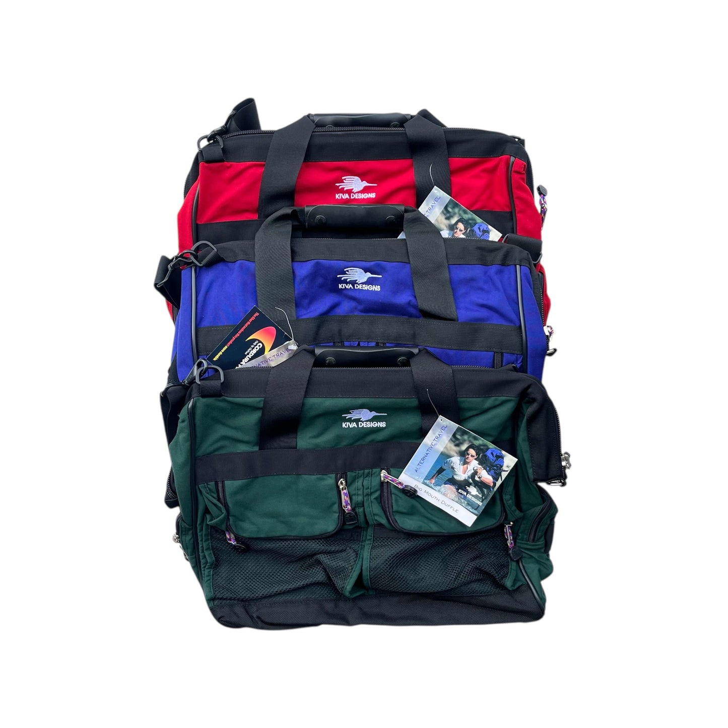 90's KIVA DESIGNS / BIG MOUTH DUFFLE (deadstock)USA製