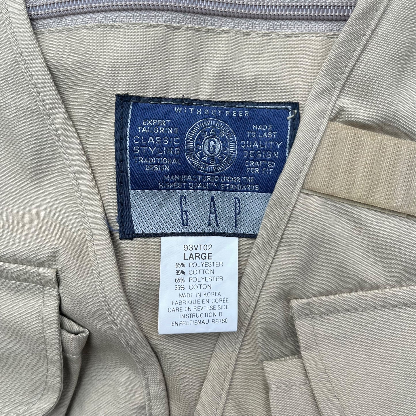00's GAP / Fishing Vest (deadstock)