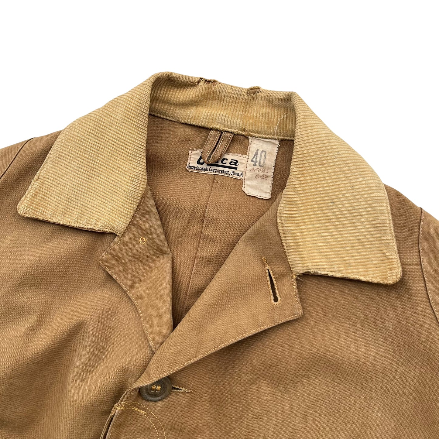 30-40's Utica-Dux Bak/ Hunting Jacket (used) USA製