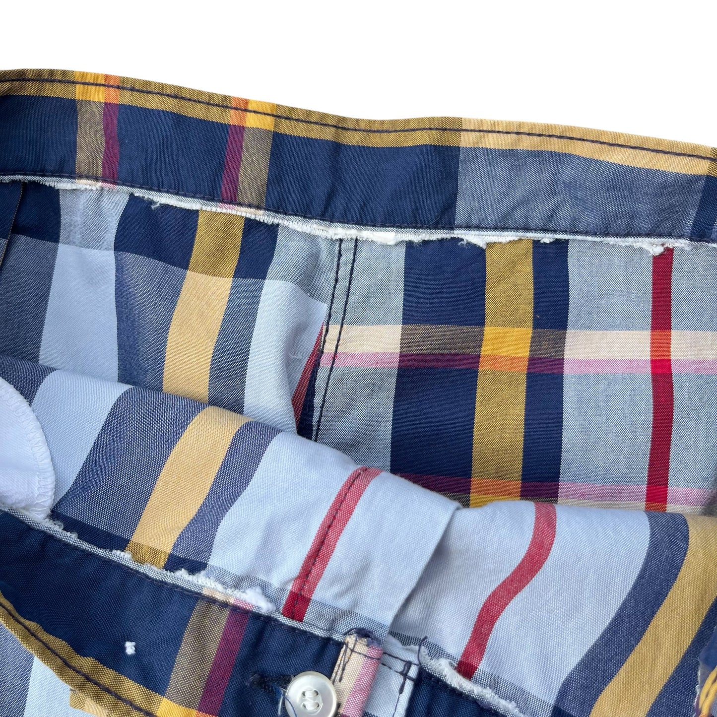 60's Madras Check Shorts (used)