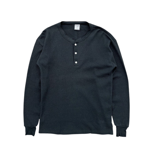90's OLD FASHION / Thermal L/S Tee (deadstock)USA製