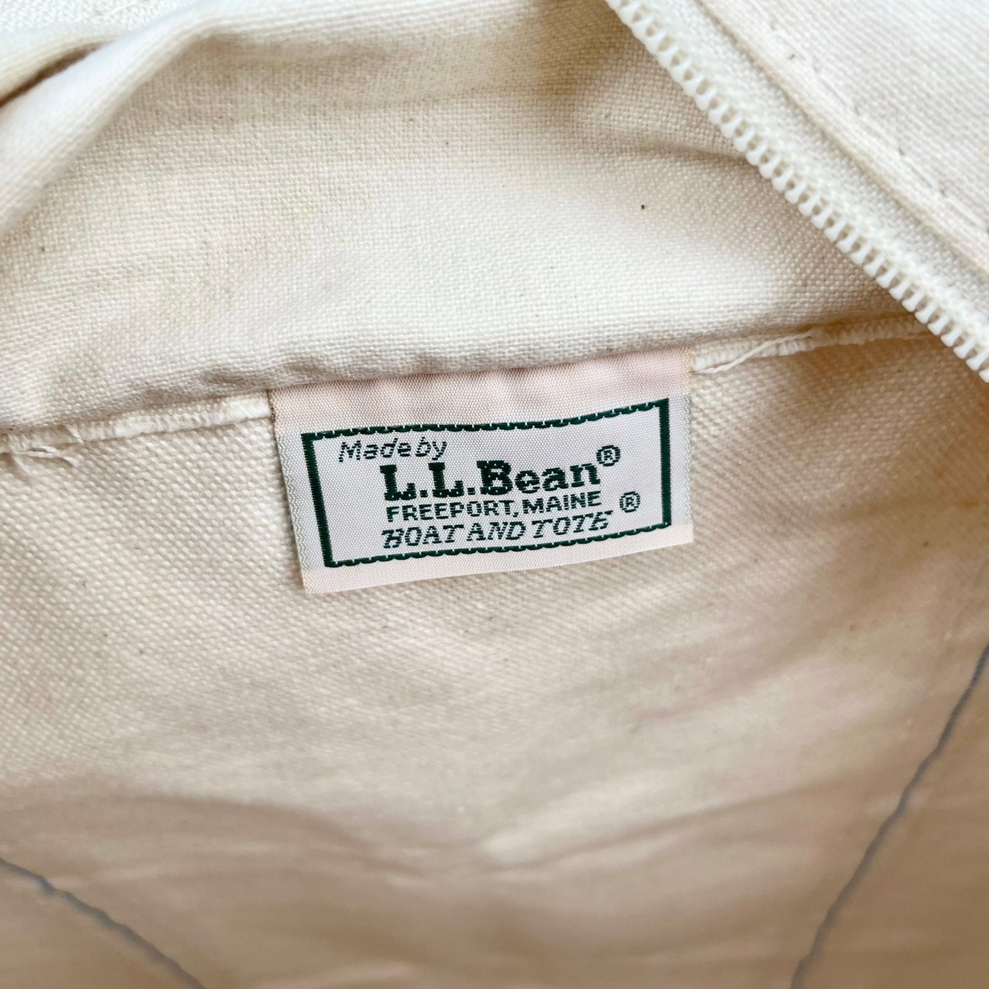 80's L.L.Bean / BOAT AND TOTE (used) USA製