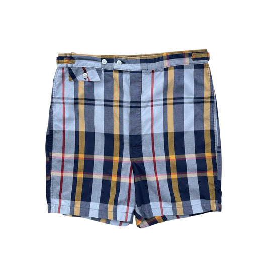 60's Madras Check Shorts (used)