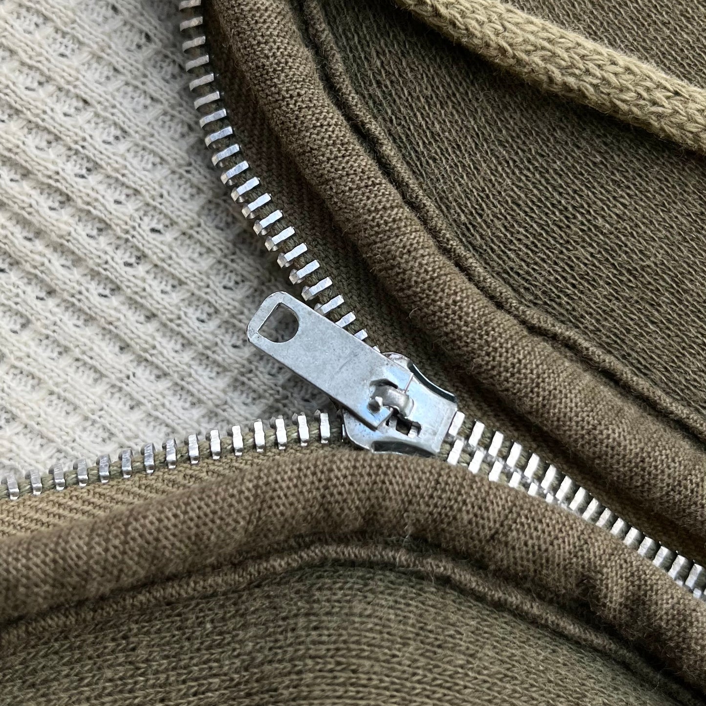 50-60's Thermal Full Zip Hoodie (used)