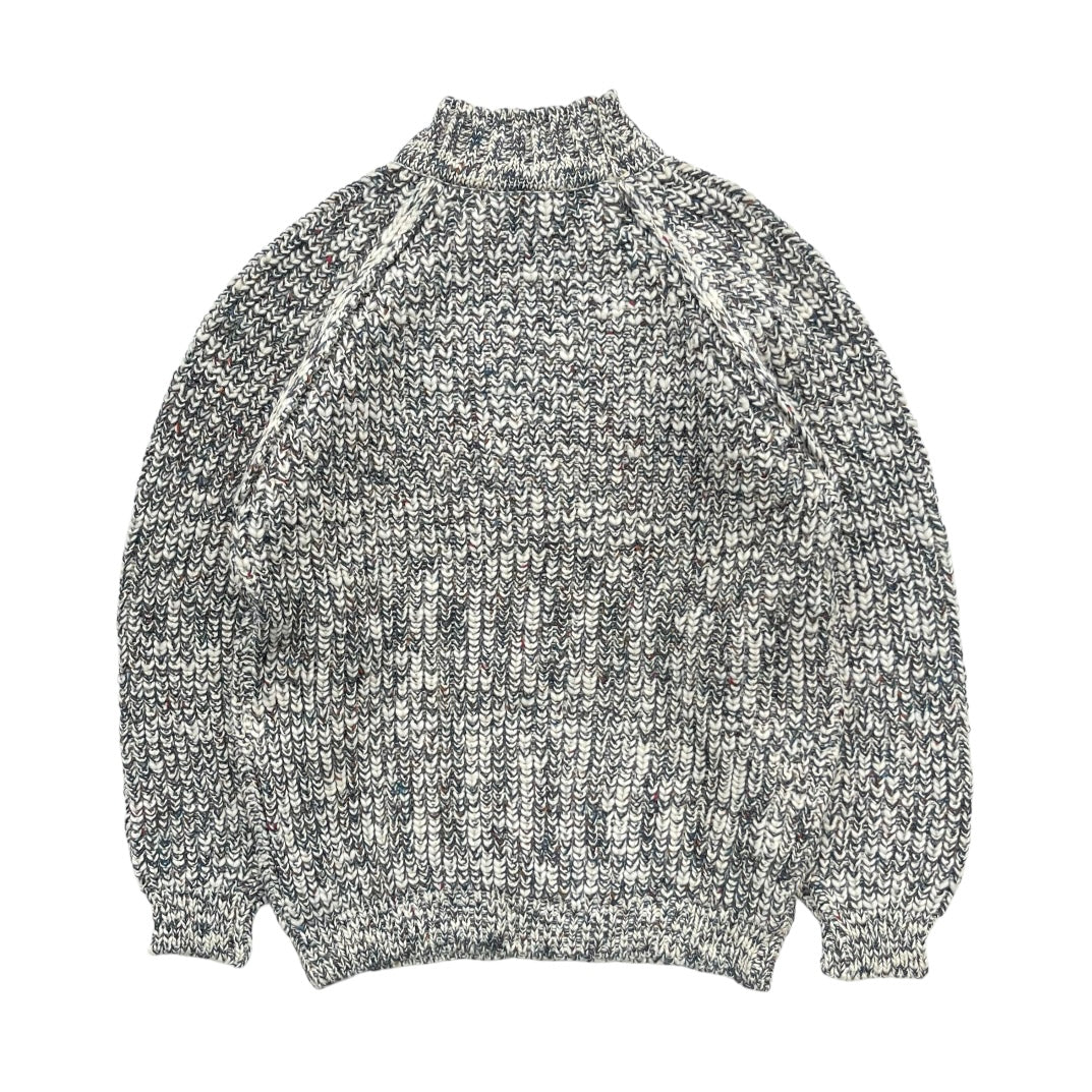 90's HIGHLAND CLUB / Highneck Wool Sweater (deadstock) イングランド