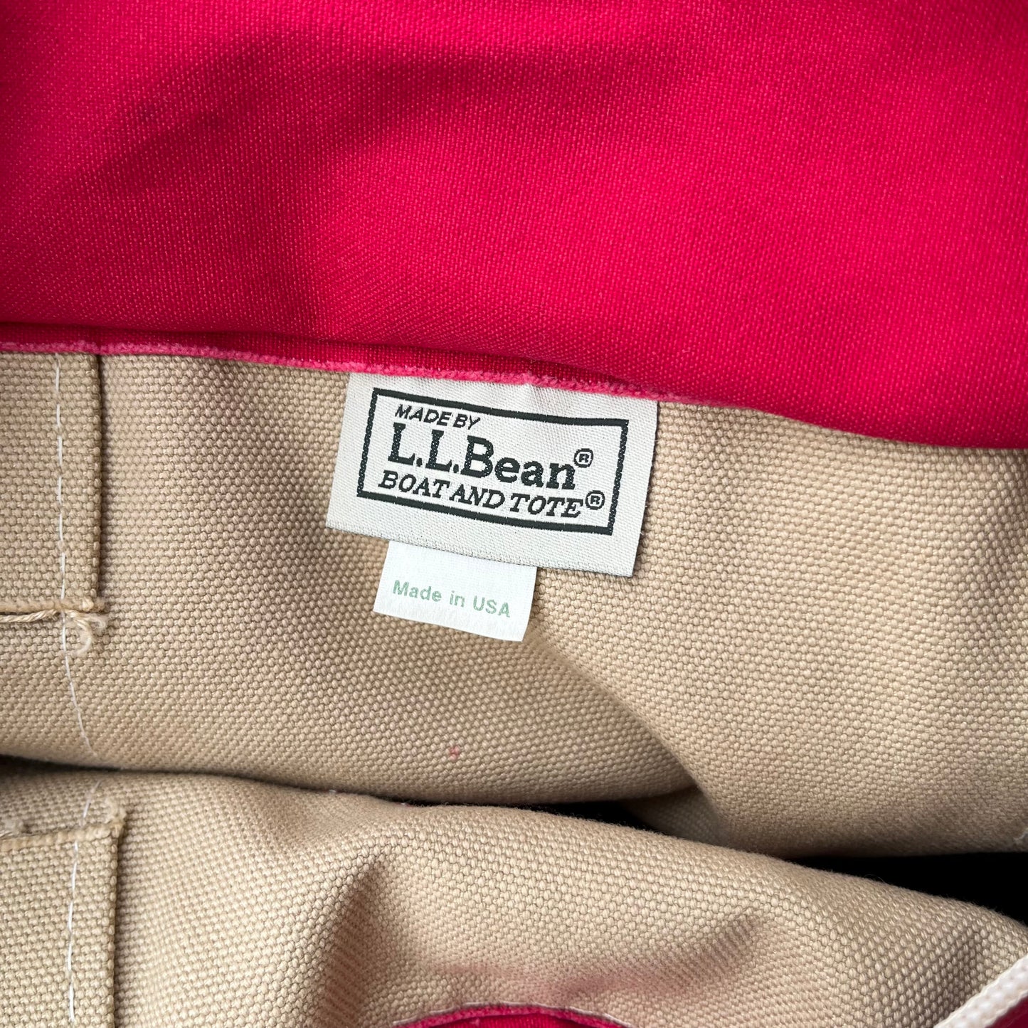 90's L.L.Bean / BOAT AND TOTE (used) USA製