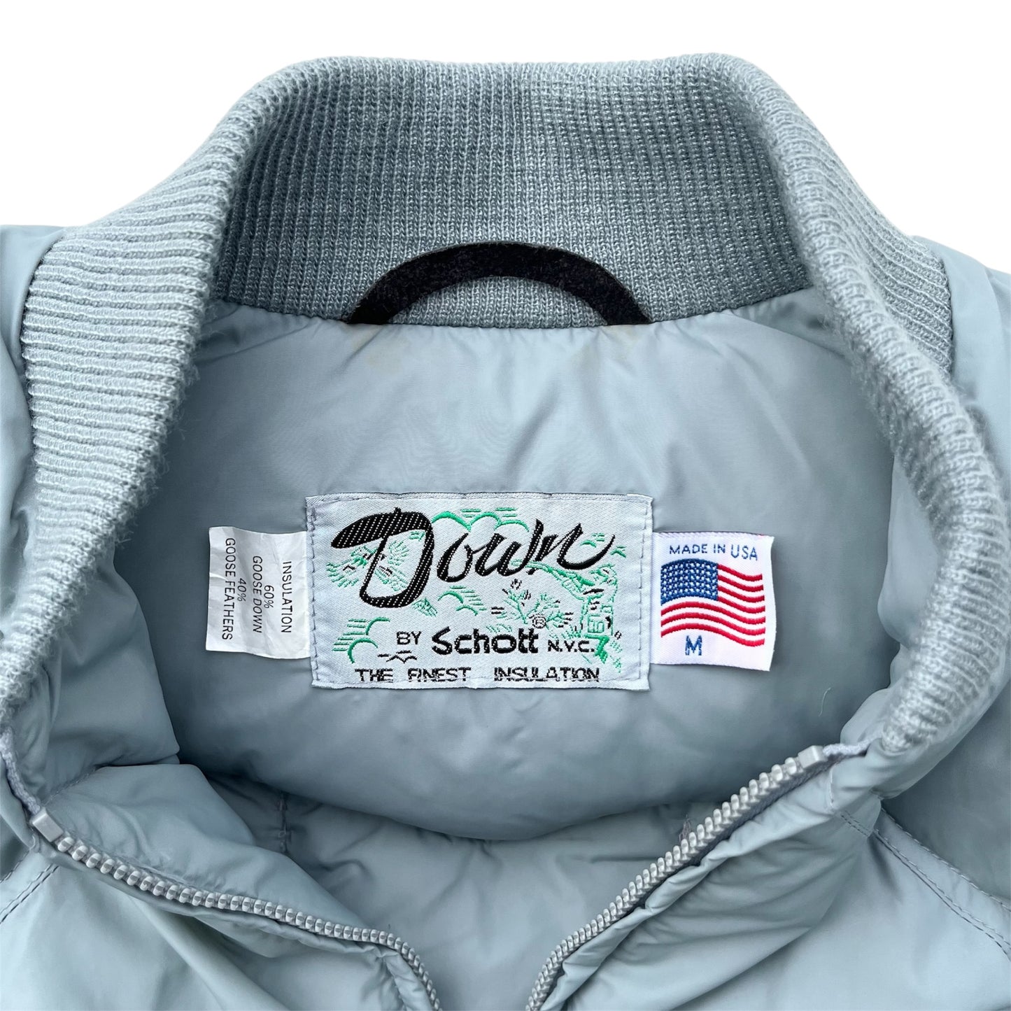 90's Schott  /  Down Jacket  (deadstock) USA製