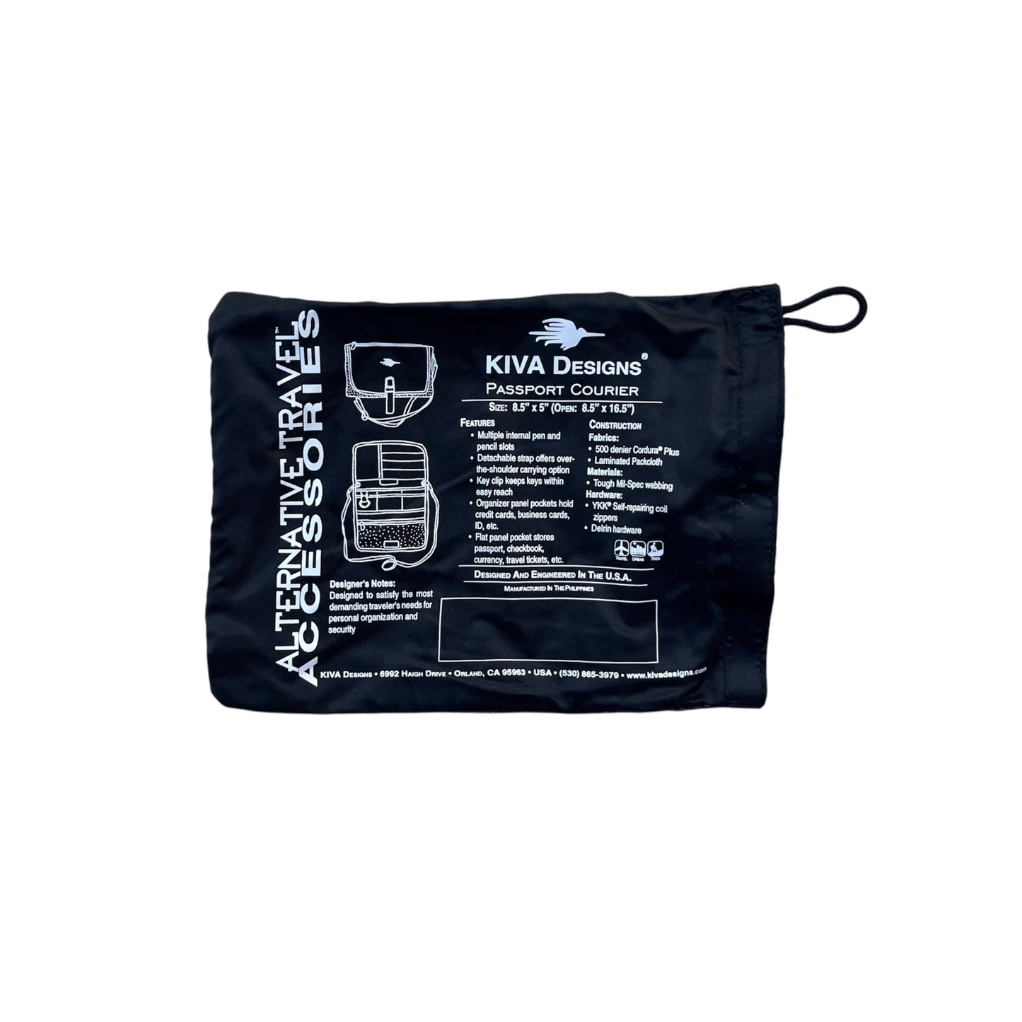 90's KIVA DESIGNS / PASSPORT COURIER (deadstock)