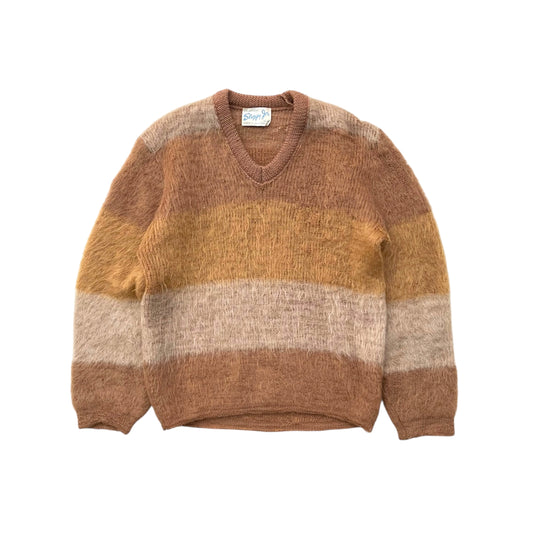 60's Sluppy Joe / Mohair V-neck Knit (used)