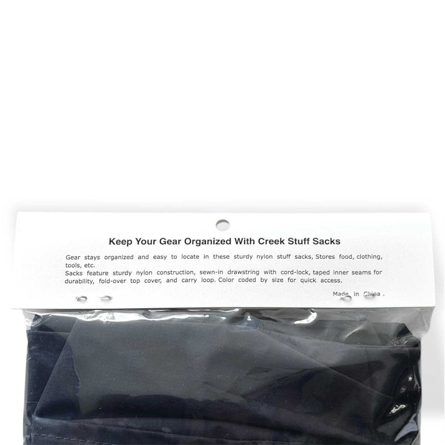Creek Angler's Device / Stuff Sacks (new)
