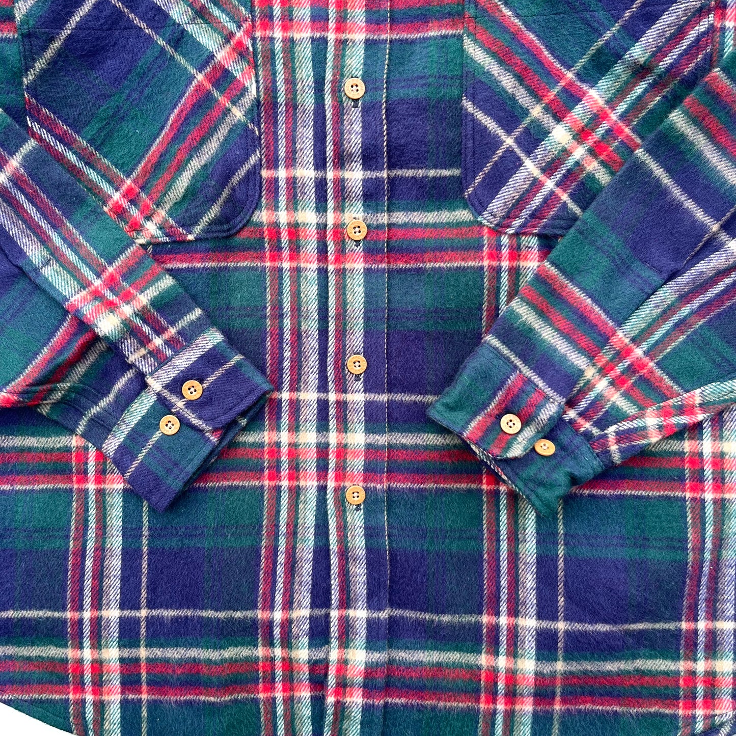 90's BIG MAC  /  Heavy Flannel Shirt (deadstock) USA製