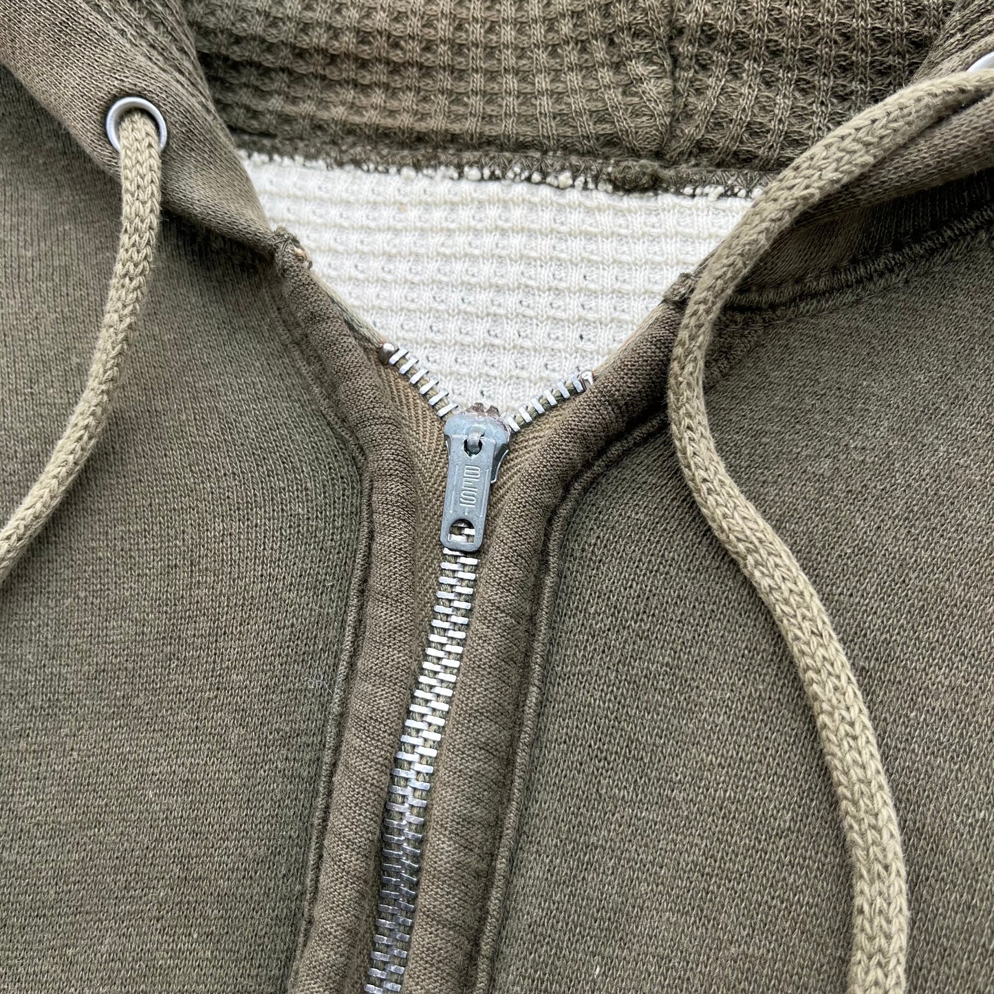 50-60's Thermal Full Zip Hoodie (used)