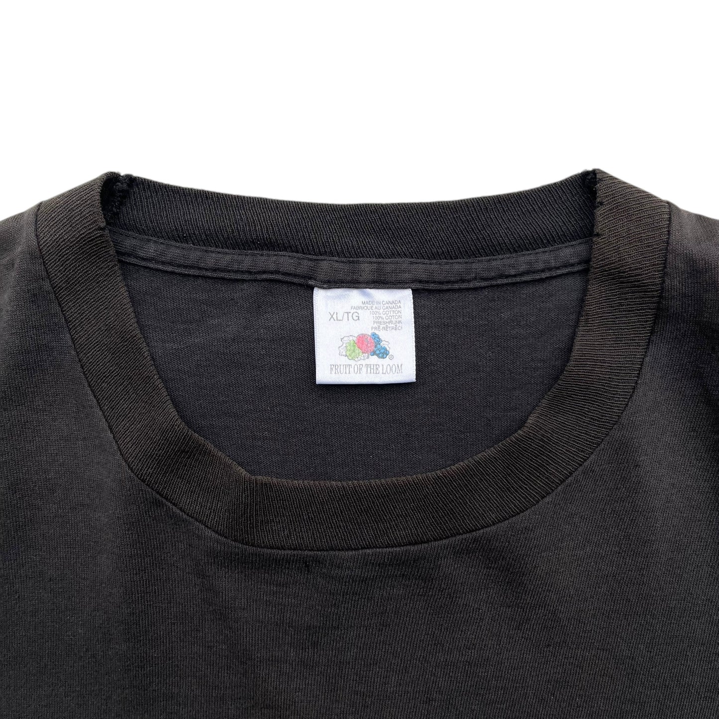 80's FRUIT OF THE LOOM / S/S Tee (used) CANADA製
