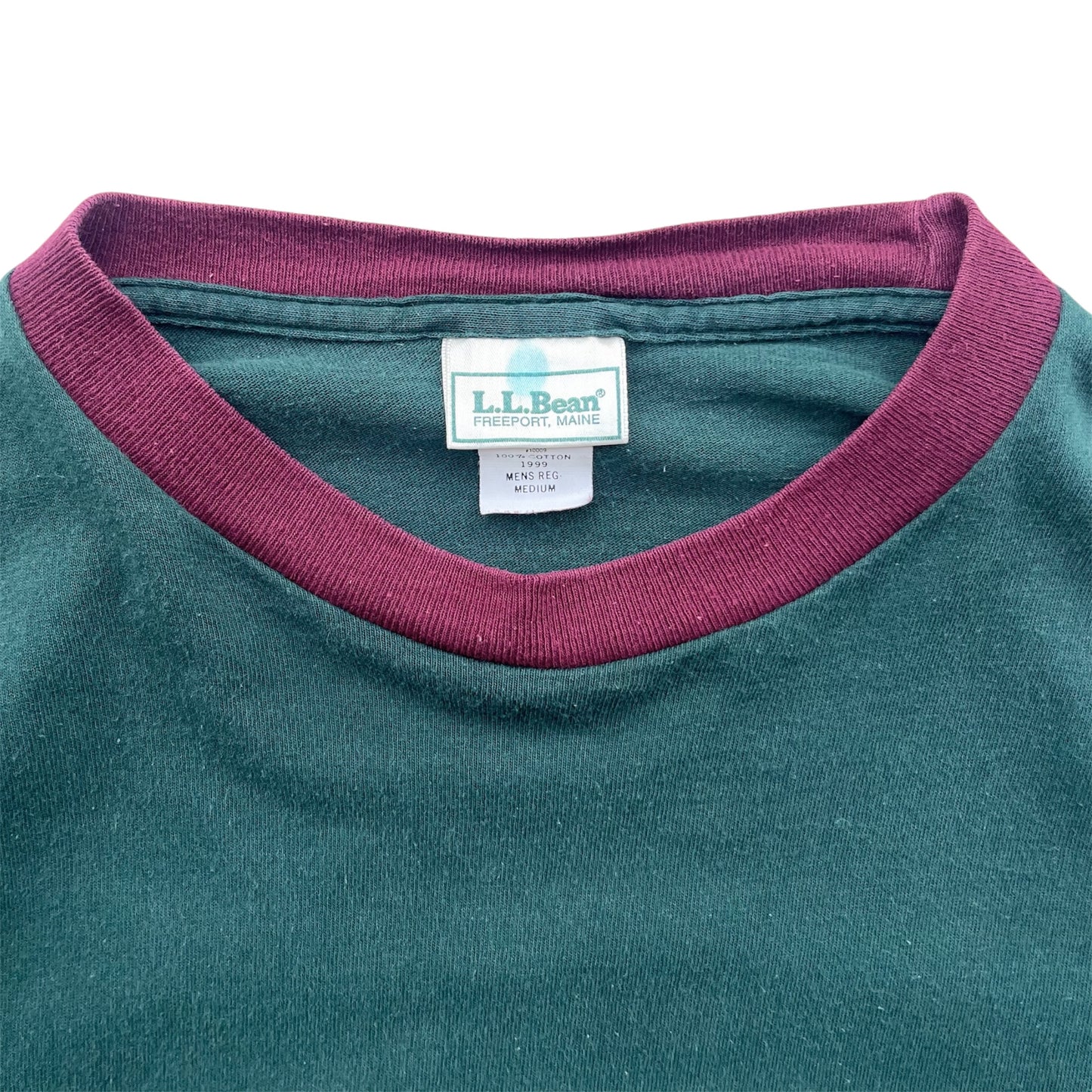 80's L.L.Bean  /  L/S Tee  (used) USA製