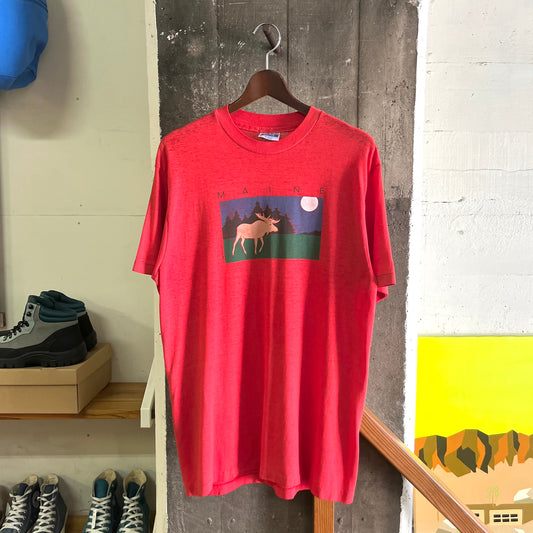 80's Hanes / S/S TEE (used) USA製
