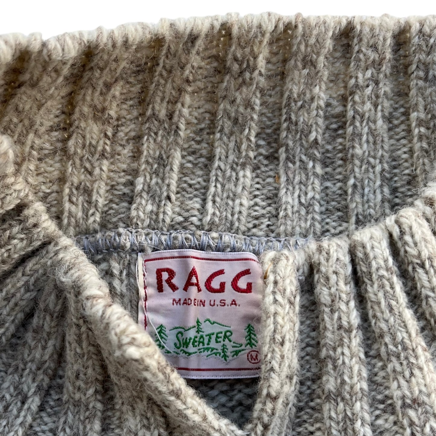 90's RAGG / Wool Sweater (deadstock) USA製