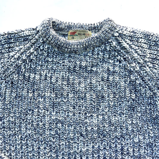 HIGHLAND CLUB / Wool Knit Sweater (dead stock) イギリス製