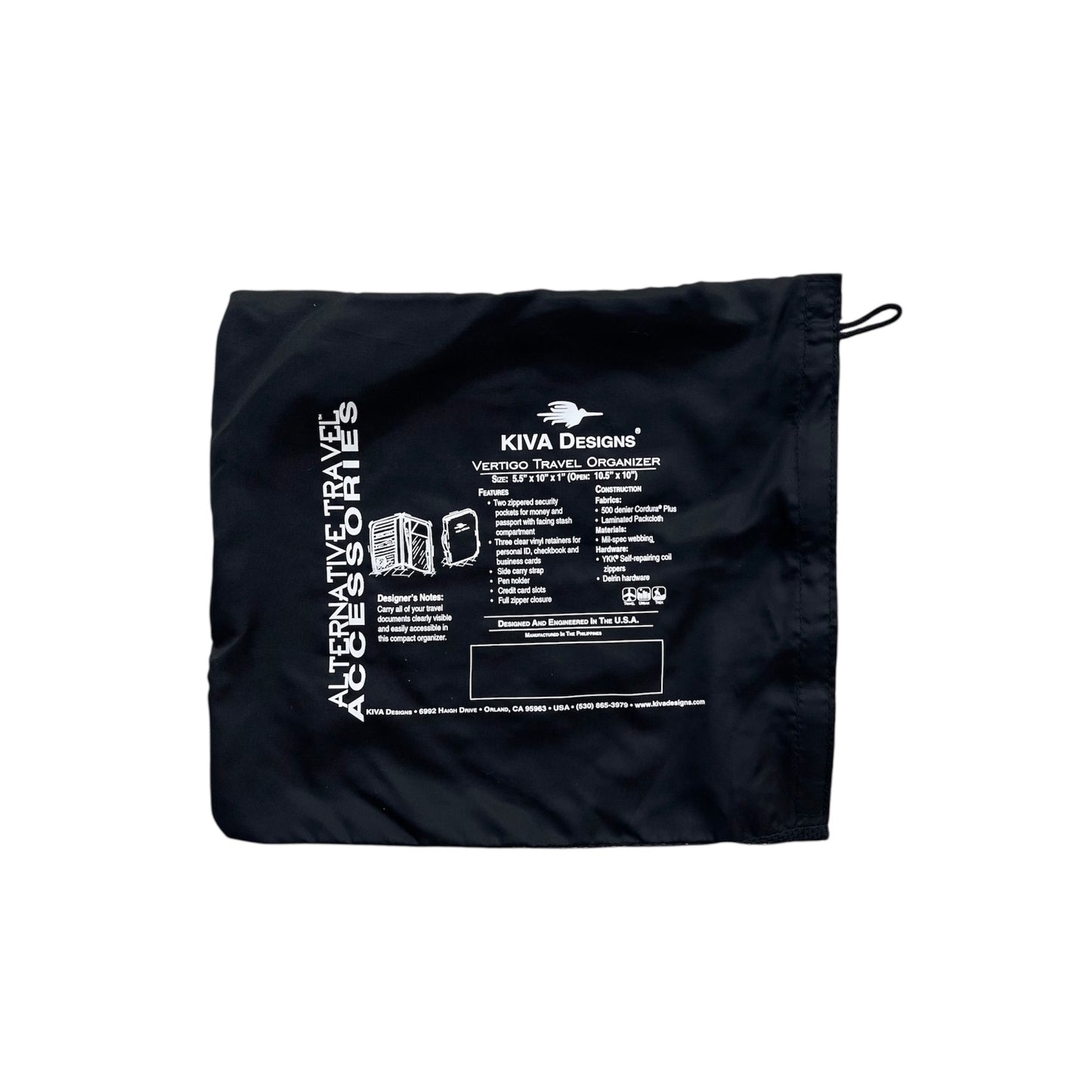 90's KIVA DESIGNS / VERTIGO TRAVEL ORGANIZER (deadstock)