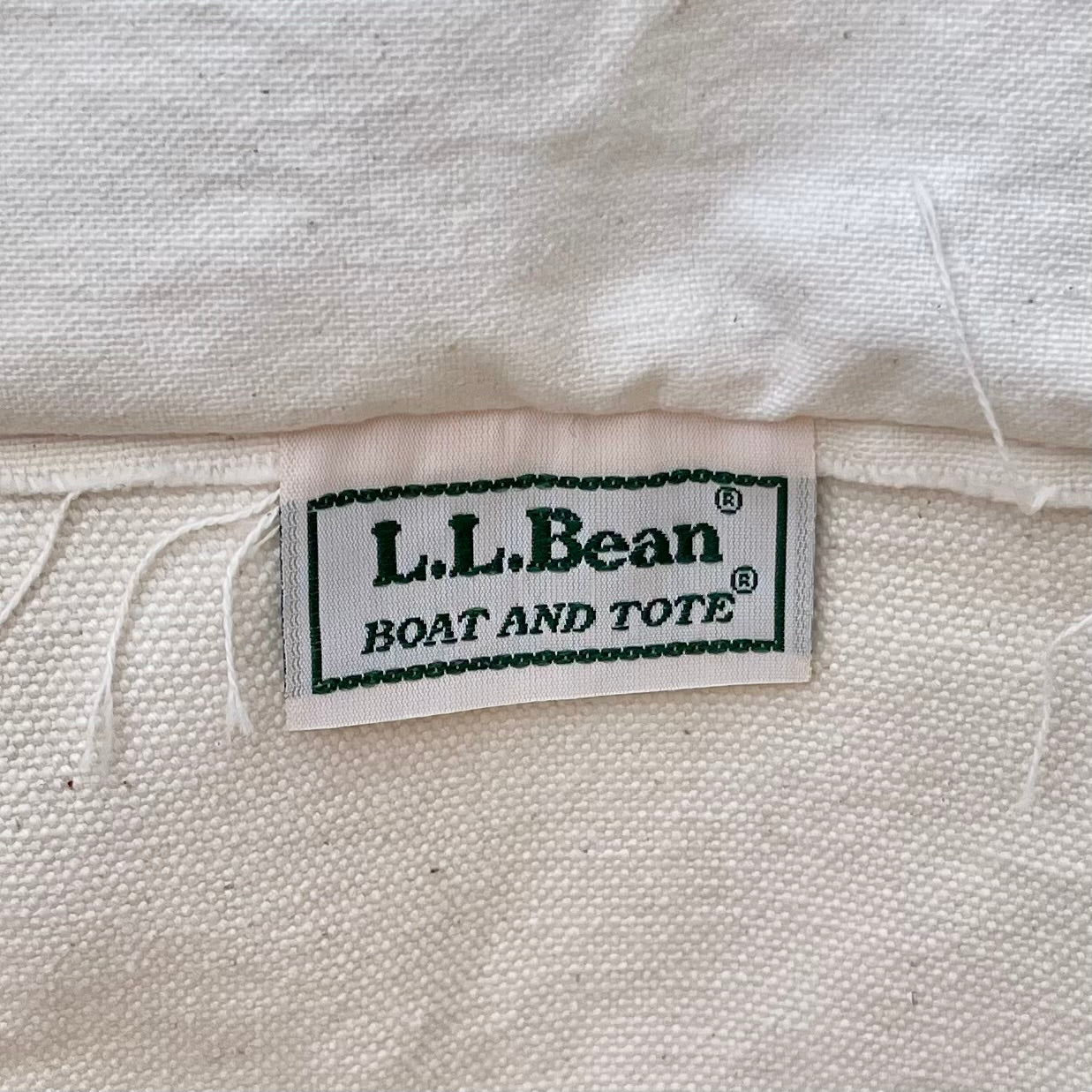 90's L.L.Bean / BOAT AND TOTE (used) USA製